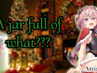[ASMR] Femboy Boyfriend Spends Christmas With You & GivesYou Something White, Thick,And Creamy