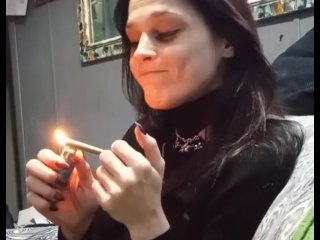 cigarette, solo female, smoking milf, milf smoking