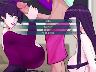 Секс-урок SexNote с доктором Джонсоном | Девушка наблюдает за тем, как доктор мастурбирует ее парню