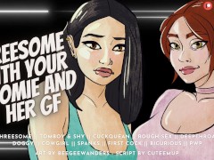 Threesome With Your Bicurious Roomie & Her Girlfriend [Cucking Your Roomie] | Audio Roleplay