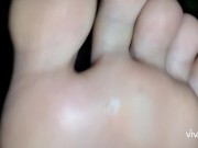 Preview 5 of Super stinky feet of my wife after work