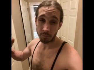 MankiniMan Solo Masturbation Vlog 1