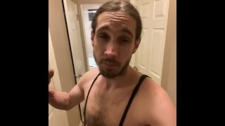 MankiniMan solo masturbatie vlog 1