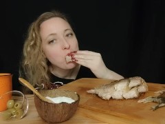 SEDUCE & RELAX: roasted fish | ASMR | MUKBANG | 먹방