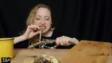 SEDUCE & RELAX: smelt fish | ASMR | MUKBANG | 먹방