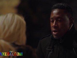 MIXEDX - Busty MILF Christina Shine Gets Her Wet Pussy Destroyed By A Huge Cock