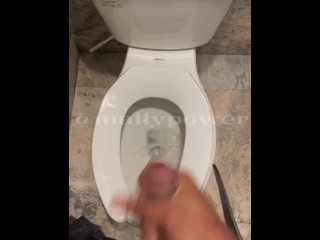 Busting Quick Nut in Work Bathroom Stall