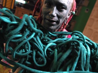 Comment Faire Votre Propre Corde De Bondage Shibari - Tutoriel De Lily Lu Pour BDSM Rigger et Fans De Noeuds