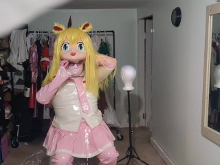 Kigurumi PVC Cosplay Miku Breathplay and Vibrator