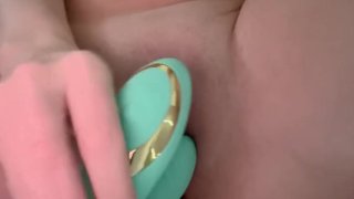 Fingering and using dildo until I orgasm