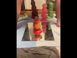 Waiting for my Mistress, Fisting, Prolapsing and Gaping for my Asscunt Part 2