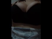 Preview 5 of AMATEUR TEEN FUCK WITH HUGE NATURAL TITS RIDES WET PUSSY