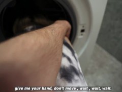 step son fucked his bad step mom while she stuck inside of washing machine - Screenshot 8 of 16 - Mother