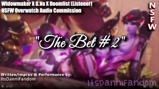 【R18 Overwatch Audio RP】The Bet #2 |Widowmaker X D.Va X Doomfist (リスナー)【FF4M】【コミッション】