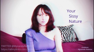 Your sissy nature – femdom pov mesmerize PROMO