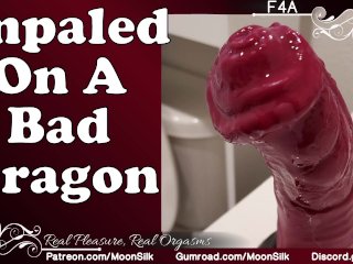 bad dragon, dildo, masturbation, solo female