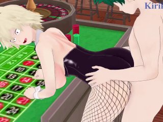 Mitsuki Bakugo and Izuku_Midoriya Have Intense Sex in a Casino. - My_Hero Academia Hentai