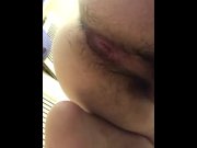 Preview 2 of Hairy cum dump hole leaking loads