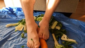 Салат из ног часть 2