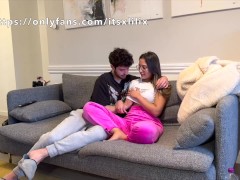 ROLE-PLAY - MY ROOMMATE EJACULATED ON MY PRETTY FACE (ENGLISH SUBTITLES)