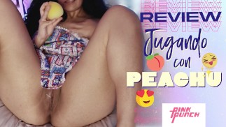 Poniendo a prueba a PEACHU 🍑 vibrador succionador de PINKPUNCH UNBOXING - AGATHA DOLLY
