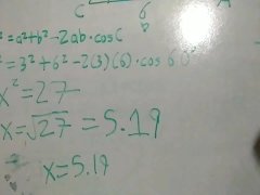 Solving a math exercise