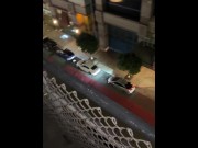 Preview 6 of Suck & Fuck PUBLIC Parking Garage Balcony