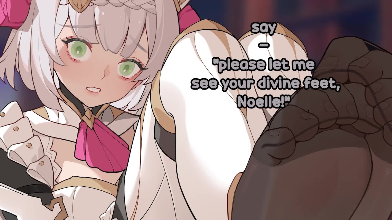 Noelle 完成了你的女仆 JOI 脚（调教、边缘、joi、统治、恋足癖）