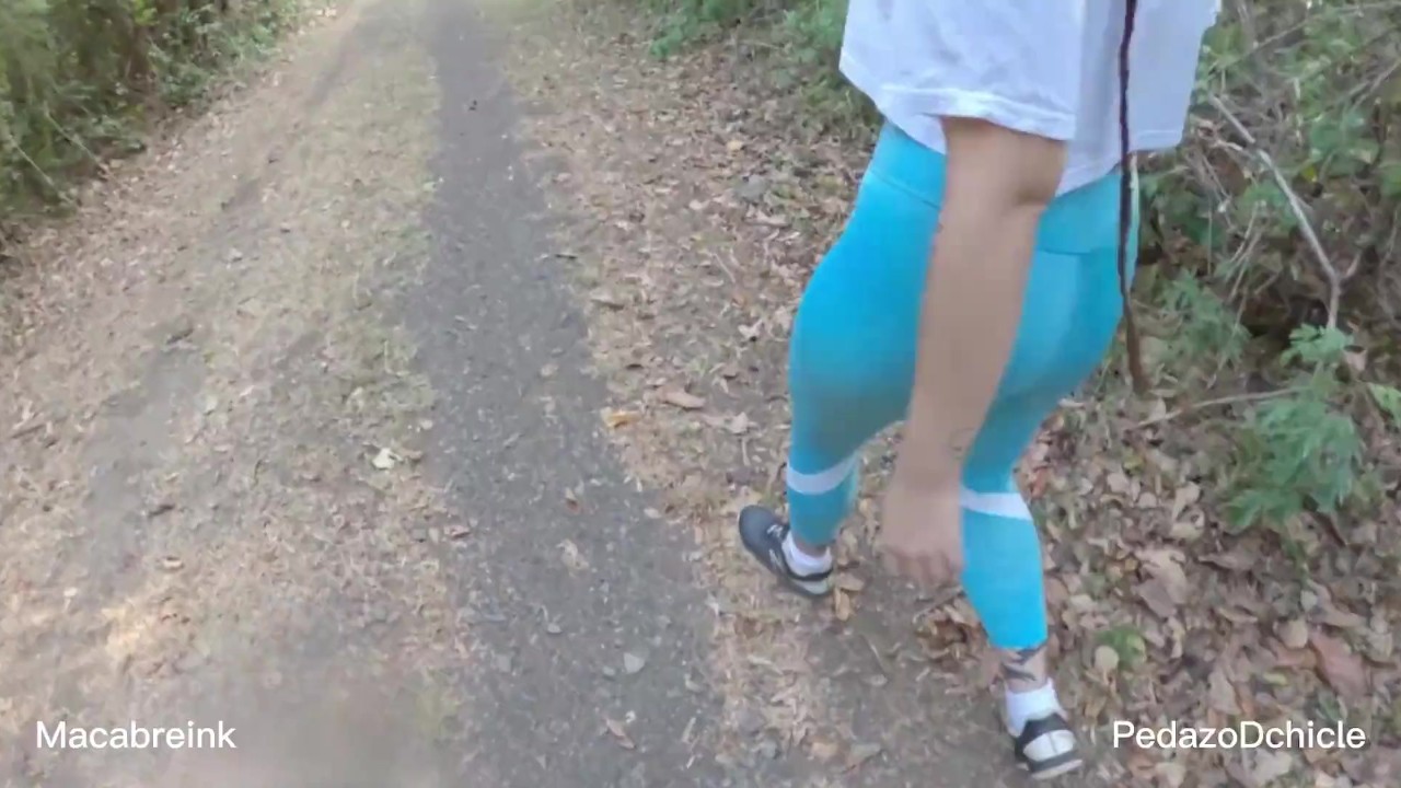 I come on top of a strangers leggings