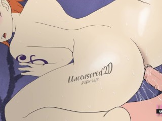 NamiワンピースPART 1 HENTAI Plumberg大きなお尻のおっぱい-アニメ漫画34無修正2Dアニメーション