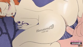 Anime Cartoon 34 Uncensored 2D Animation Nami One Piece PART 1 HENTAI Plumberg Big Ass Boobs