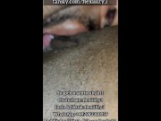 Preview 2 of Eating eating pussy , tongue in my dick hole, pegging.