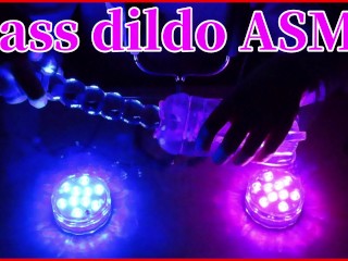 [japanese Male ASMR] Piercing a Fake Pussy with a Glass Dildo ♡ [male Moans/sighs/ear Torture]