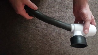 DIY Vacuum Masturbator (blowjob)