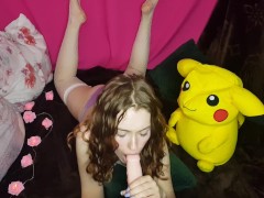Teen Swallows Your Cum