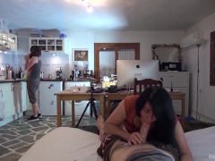 Risky! I fuck my step sister's husband