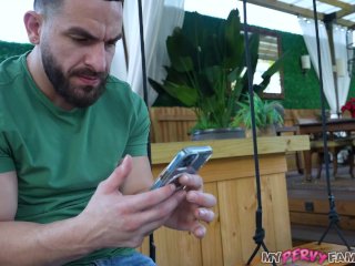 'Your So Fucking Bad'- Bratty Stepsis Fucks Stepbro Outside - Lila Love - MyPervyFamily screenshot number 0