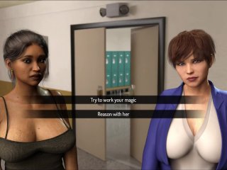 big tits, fetish, brunette, game walkthrough