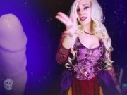 Preview 3 of Hocus Pocus Cock Lust Curse Preview Bellatrix Bandit Fetish Femdom Cosplay Roleplay Custom Clips