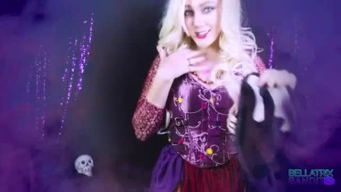 Hocus Pocus Slipper Slave Spell Preview Bellatrix Bandit Fetish Femdom Cosplay Roleplay Custom Clips