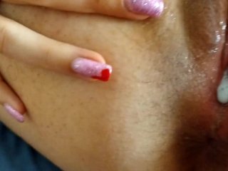 I get creampied and he uses his cum as lube to put his hard dick in my ass