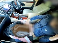 旦那とジムに来て、途中抜け出し不倫男とカーセックする不倫妻 16/16