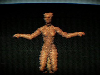 Грязевой Голем Оборотень Пойман Ублажающим Себя На Ветке Дерева Любительское 3D Производство