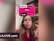 Preview 2 of Babe spreads pussy/asshole, rubs lotion after shower, shows long nails, true life vlog - Lelu Love