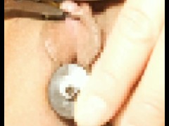 クトリスを電流クリップと電マで弄りました(´ω｀) 3/16