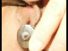 クトリスを電流クリップと電マで弄りました(´ω｀) 5/16