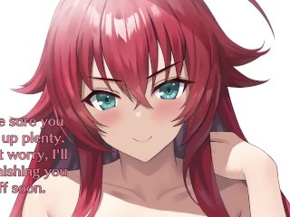 Rias Chastises_You for Cheating! (Hentai JOI) (Femdom, CBT, Prostate Play,Cum on_Time)