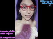 Preview 1 of pretty pinay tranny shows off her new room and her sexy body to you