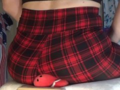 Goddess Gabbie unaware sitting on shrunken ex pt.1 - Screenshot 8 of 16 - Giantess Ass