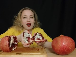 SEDUCE & RELAX: pomegranate  ASMR  MUKBANG  먹방